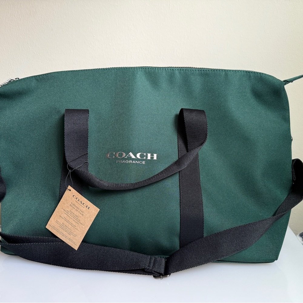 Coach Fragrance Weekender Duffel Bag Green